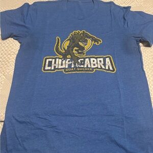 Blue "Chupacabra" Graphic Tee